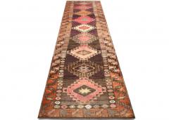 Vintage Turkish Oushak Runner 32 x 1310  - 4053030