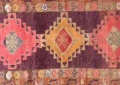 Vintage Turkish Oushak Runner 32 x 1310  - 4053046