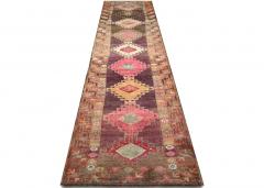 Vintage Turkish Oushak Runner 32 x 1310  - 4053068