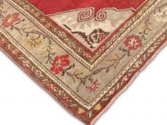 Vintage Turkish Oushak Runner 36 x 105  - 4048601