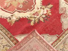 Vintage Turkish Oushak Runner 36 x 105  - 4048605