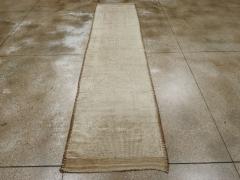 Vintage Turkish Oushak Runner - 4543212