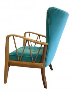 Vintage Turquoise Armchairs - 3881712