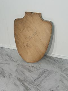 Vintage Unique Brass Wall Mirror 1970s - 3636479