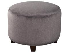 Vintage Upholstered Mid Century Modern Ottoman Stool - 2536054