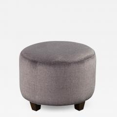 Vintage Upholstered Mid Century Modern Ottoman Stool - 2541175