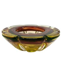 Vintage Uranium Murano Glass Ashtray - 4574830