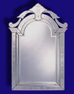 Vintage Venetian Mirror by Fratelli Barbini of Murano - 2027435
