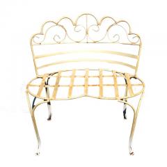 Vintage Victorian Style Outdoor Settee - 2452427