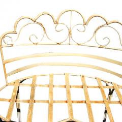 Vintage Victorian Style Outdoor Settee - 2452429