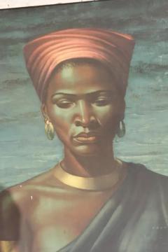 Vintage Vladimir Tretchikoff Zulu Girl - 4033124