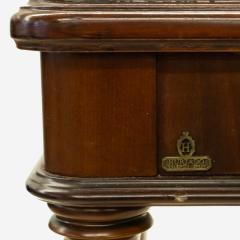 Vintage Walnut Game Table by Hurtado Valencia - 3087327