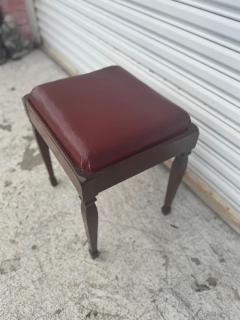 Vintage Walnut Singer Sewing Stool with Lift Top - 4432640