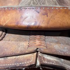 Vintage Western Tooled Leather Horse Saddle Line of Texas - 3363980