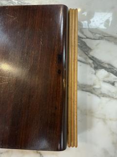 Vintage Wooden Desktop Organizer Box - 4639290