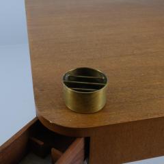 Vintage Wooden Game Card Table Attr to Carin Bryggman Finland 1950s - 4308042