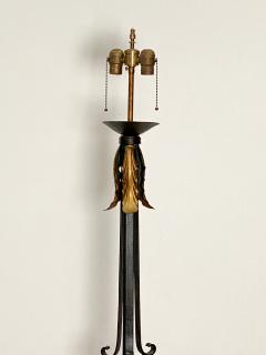 Vintage Wrought Iron Floor Lamp - 1538950