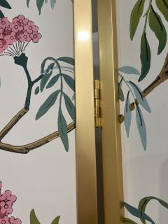 Vintage Zuber Decor Chinois 4 Panel Screen - 4347870