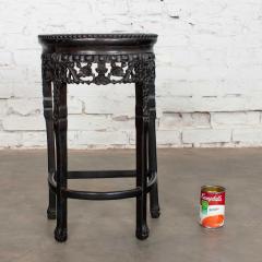 Vintage asian half moon console table side table demilune table or stand - 1668612