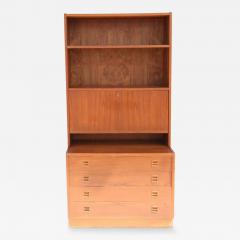 Vintage cabinet with drawers and writing desk - 4109988