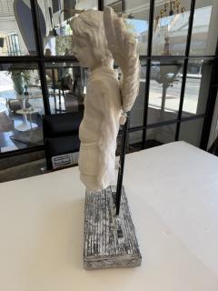 Vintaged Winged Figure Sculpture - 4372643