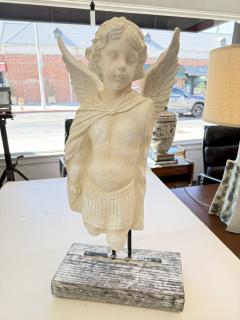 Vintaged Winged Figure Sculpture - 4372644