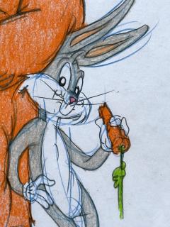 Virgil Ross Gossamer Daffy Duck and Bugs Bunny  - 4786430
