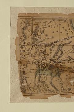 Virginia City Map Circa 1850 - 1497524