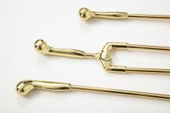 Virginia Metalcrafters VMC Solid Brass Fireplace Tools - 755889