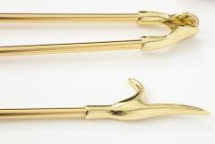 Virginia Metalcrafters VMC Solid Brass Fireplace Tools - 755890