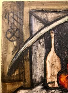 Vitaly Dlugy White Chair 1989 Oil on Canvas - 2976597