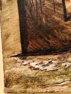 Vitaly Dlugy White Chair 1989 Oil on Canvas - 2976598