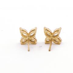 Vittoria Yellow Gold Marquise Earrings - 4442232