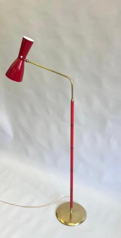 Vittoriano Vigano Italian Mid Century Modern Articulating Floor Lamp Vittoriano Vigano Arteluce - 3247994