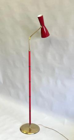 Vittoriano Vigano Italian Mid Century Modern Articulating Floor Lamp Vittoriano Vigano Arteluce - 3247995