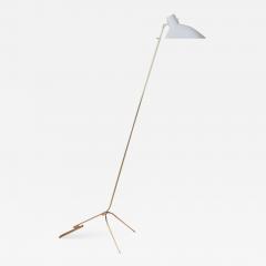 Vittoriano Vigano Vittoriano Vigan VV Cinquanta Floor Lamp in White and Brass - 619188