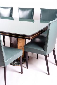 Vittorio Dassi Dining Table and Eight Chairs by Vittorio Dassi 1950s - 636844