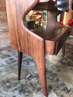 Vittorio Dassi Italian Walnut Bar Cabinet by Vittorio Dassi 1950s - 1070153