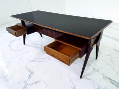 Vittorio Dassi Mobilificio Dassi Dassi Italian Mid Century Executive Desk designed by Vittorio Dassi in 1950s - 4612698