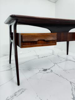 Vittorio Dassi Mobilificio Dassi Dassi Italian Mid Century Executive Desk designed by Vittorio Dassi in 1950s - 4612706
