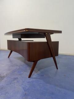 Vittorio Dassi Mobilificio Dassi Dassi Italian Mid Century Executive desk designed by Vittorio Dassi in 1950s - 3745449