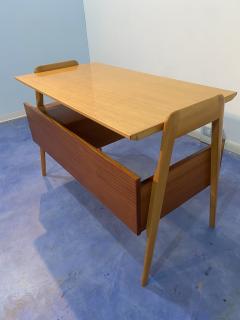 Vittorio Dassi Mobilificio Dassi Dassi Italian Mid Century Modern desk and chair designed by Vittorio Dassi in 1950s - 3705141