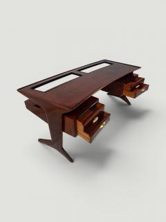 Vittorio Dassi Mobilificio Dassi Dassi Italian Mid Century Presidential Executive Desk designed by Vittorio Dassi 1950s - 4625453
