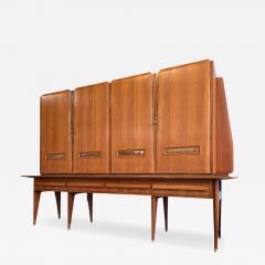 Vittorio Dassi Mobilificio Dassi Dassi Italian Mid Century Sideboard or Cabinet Bar designed by Vittorio Dassi in 1950s - 4614141