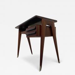 Vittorio Dassi Mobilificio Dassi Dassi Italian Mid Century Small Desk designed by Vittorio Dassi in 1950s - 3717381