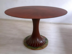 Vittorio Dassi Mobilificio Dassi Dassi Italian Mid Century Teak Wood Dining Table by Vittorio Dassi 1950s - 2599684