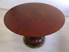 Vittorio Dassi Mobilificio Dassi Dassi Italian Mid Century Teak Wood Dining Table by Vittorio Dassi 1950s - 2599689