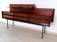 Vittorio Dassi Mobilificio Dassi Dassi Italian Mid Century Teak Wood Sideboard with Drawers by Vittorio Dassi 1950s - 2656775