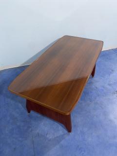 Vittorio Dassi Mobilificio Dassi Dassi Italian Mid Century Teakwood Executive Desk by Vittorio Dassi 1950s - 3745432