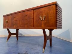 Vittorio Dassi Mobilificio Dassi Dassi Italian Midcentury Amboyna Briar Sideboard by Vittorio Dassi 1950s - 3039083